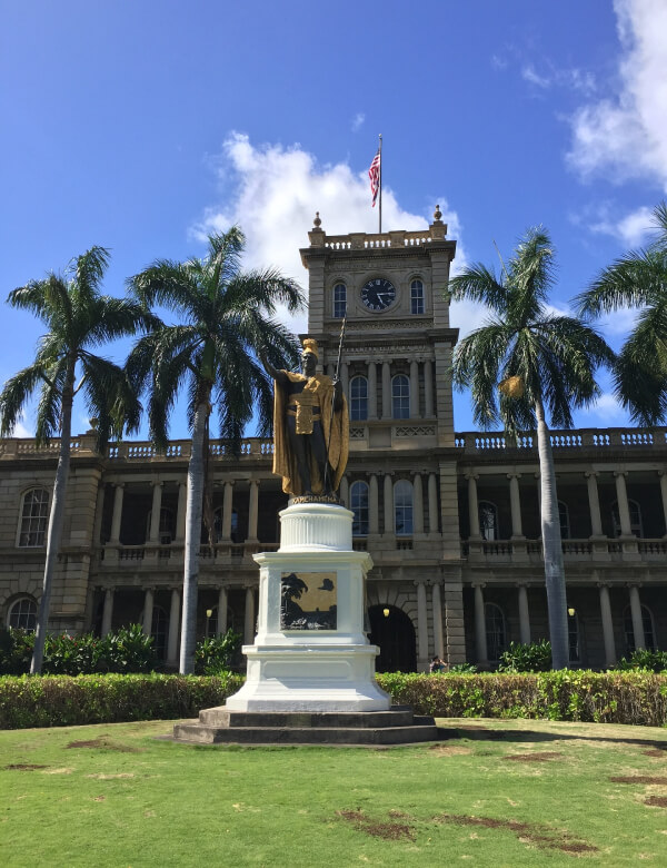 King Kamehameha statue