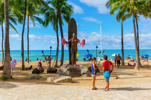 Statue of Duke Kahanamoku