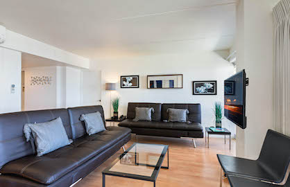 Living Room W/Sofa Beds