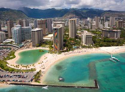 Ilikai & Waikiki Beach                            