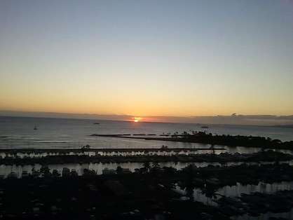 Sunset from Lanai                                 