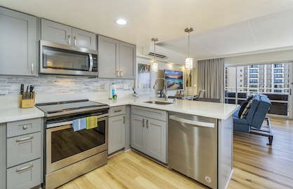 Full Size Kitchen with New Modern Appliances