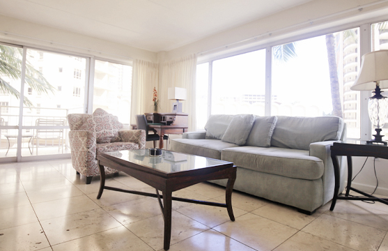 Spacious Modern Living Room                       