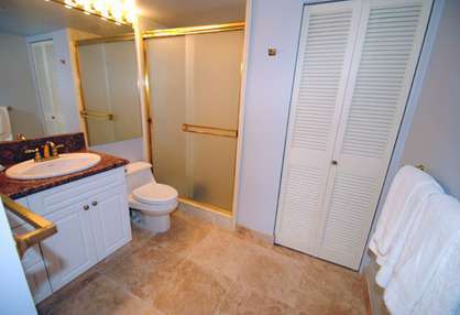 2nd Bathroom with Granite Counters