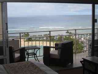 Lanai seating and views