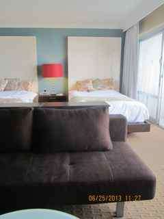 Two comfy Double Beds                             
