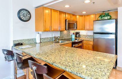 New Modern Granite Kitchen                        