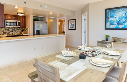 Large Dining Kitchen Area                         