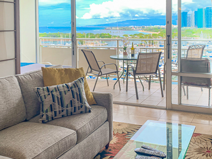 Direct Ocean Views from Living Room Area