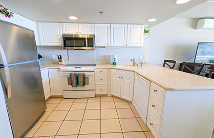 Large Open Kitchen with Dishwasher