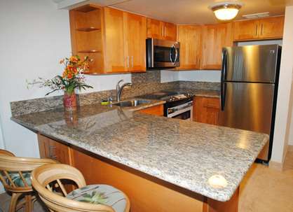 Remodeled Granite Kitchen                         