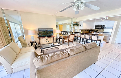 Living Area w/Flat Screen TV                      