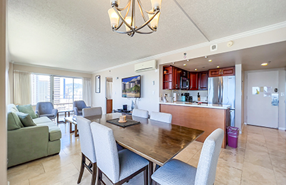 Dining Area and Kitchen