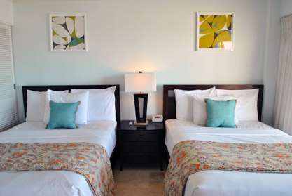 Two Comfy Double Beds