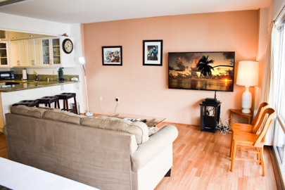 Living Area with Large TV!                        