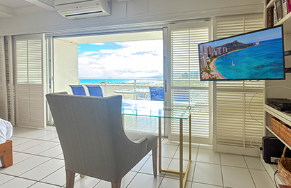 Working Desk and Chair with Ocean Views