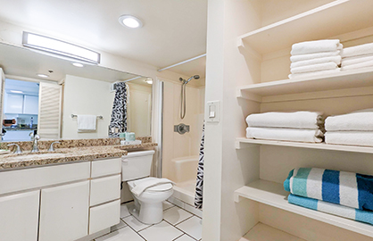 Bathroom with Cabinet