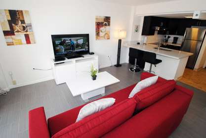 Spacious Modern Living Room                       