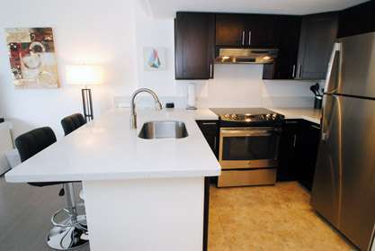 Spacious Cooking Area                             