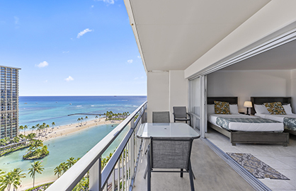 Perfect Ocean View from Lanai                     