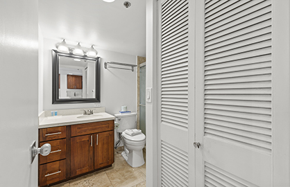 Extra Closet in Bathroom