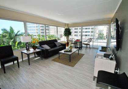 Spacious Modern Living Room                       