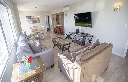 Living Area with Large TV!                        