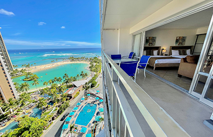 Large Lanai with Amazing Ocean Views