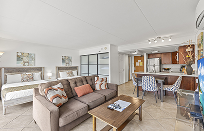 Two Double Beds - Full Closets