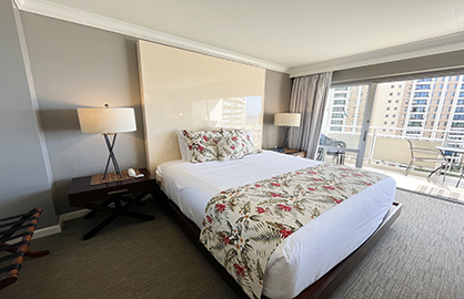 Comfy King Size Bed                               