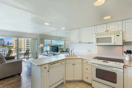 Bright Open Kitchen                               