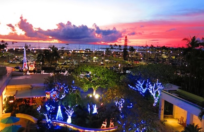 Sunset Views from Private Lanai