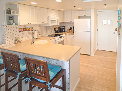 Modern Upgraded Kitchen w/ Bar Stools