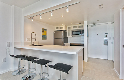 Modern Quartz - Open Kitchen                      