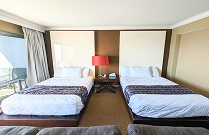 2 Comfy Double beds