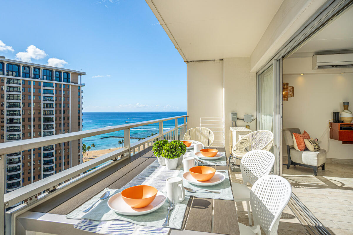 Amazing Ocean View from Private Lanai             