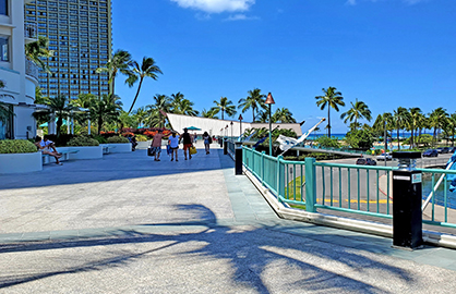 Walkway to the beach