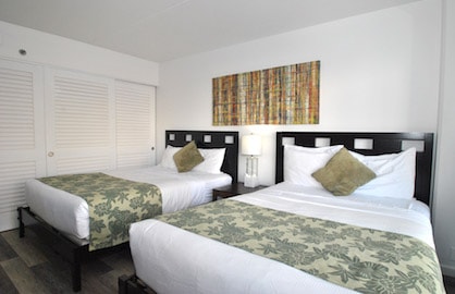Comfy Double Beds - Full Closets                  