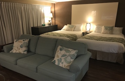 Two Comfy Double Beds & Sofabed                   