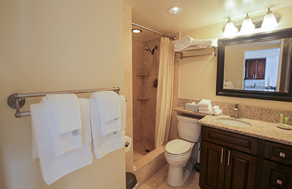 Luxury Travertine Bathroom
