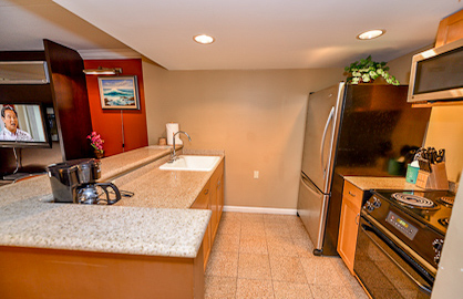 All Granite Kitchen Area