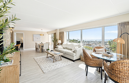 Spacious Modern Living Room