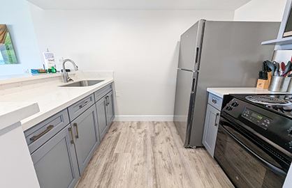 Open Kitchen w/ Appliances                        