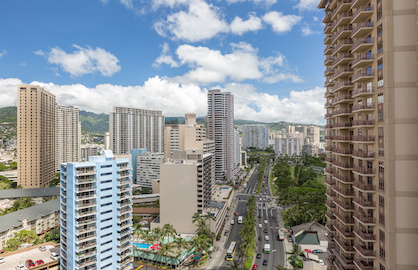 Awesome City Mtn Views from 2nd Lanai