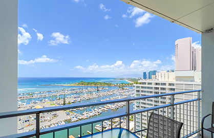 Marina Ocean View from Lanai