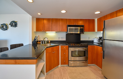 Spacious Open Kitchen                             