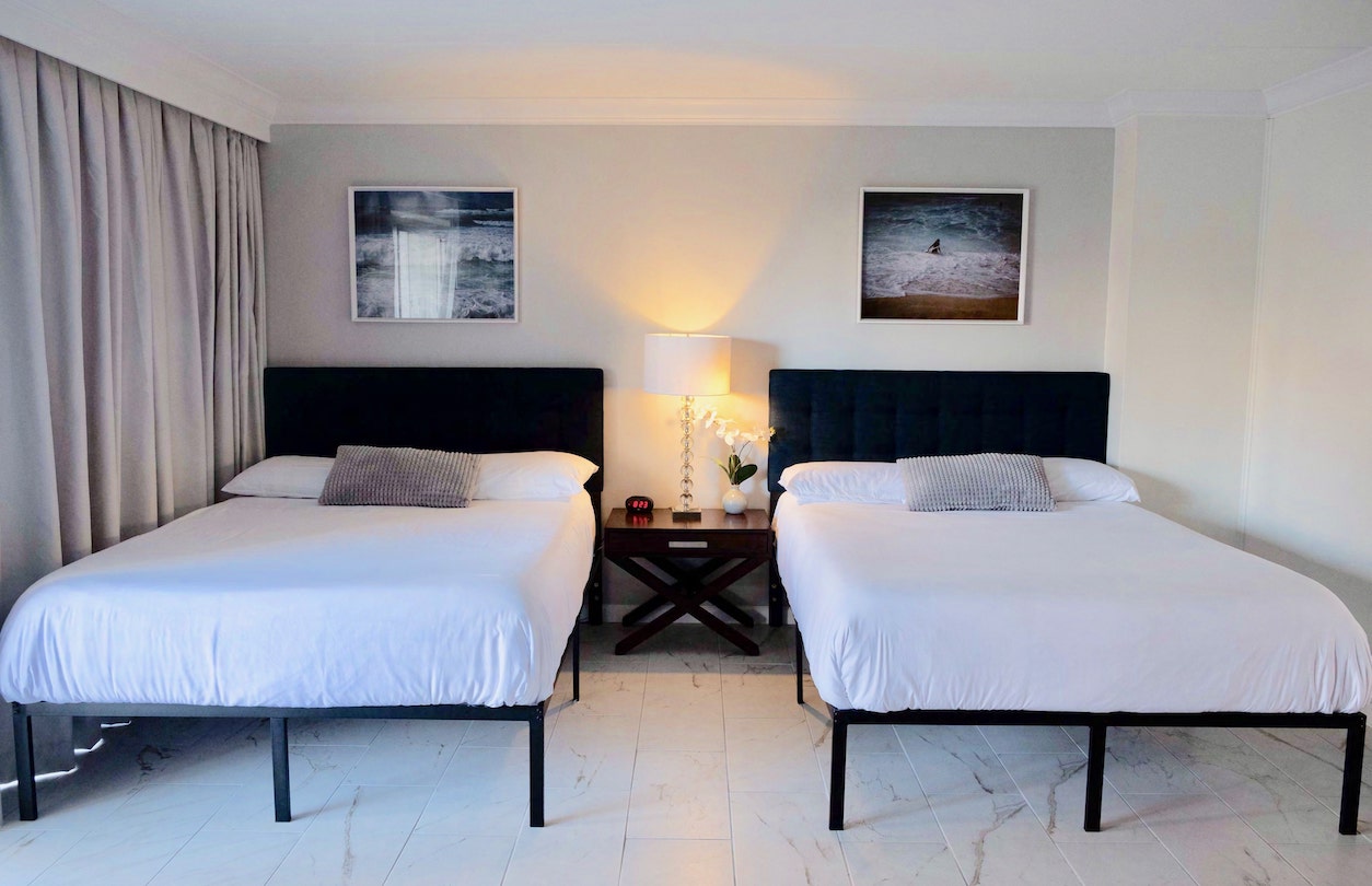 Two Queen Memory Foam Beds