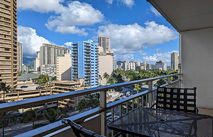 View from Lanai                                   