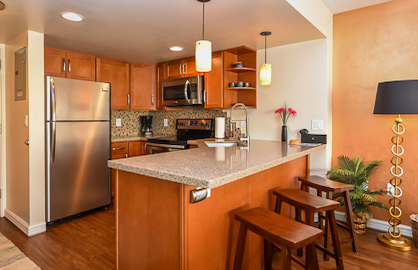Great Kitchen with Breakfast Bar                  