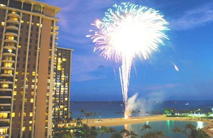 Lagoon View Fireworks Show                        